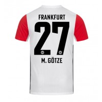 Stroje piłkarskie Eintracht Frankfurt Mario Gotze #27 Koszulka Podstawowej 2024-25 Krótki Rękaw